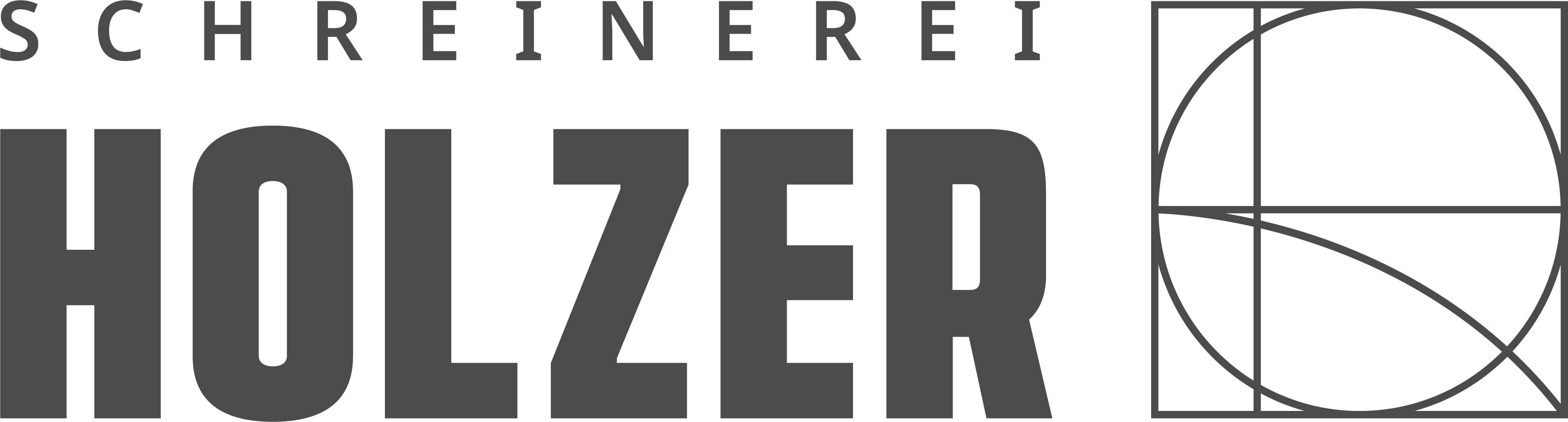 Das Logo der Schreinerei Holzer